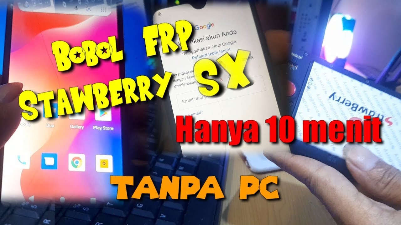 Breaking FRP Google Strawberry SX Account without a PC is easy Breaking FRP Google Strawberry SX Account without a PC is easy