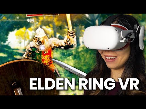 Elden Ring VR is Absolutely Crazy but Stunning! (NEW LukeRoss VR Mod)