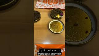 I Put Caviar On A Popeyes Chicken Sandwich