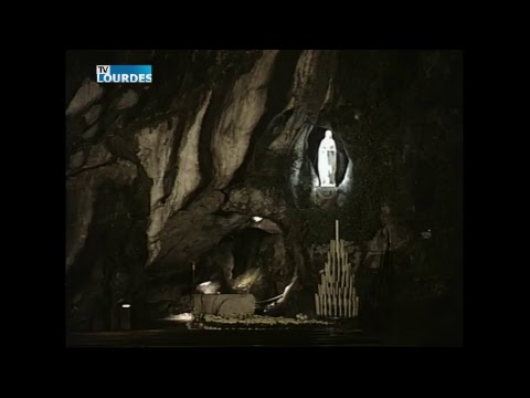 Diffusion en direct de la Grotte de Lourdes