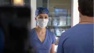 Saving Hope - Daniel Gillies & Julia Taylor Ross - Behind The Scenes - 52512