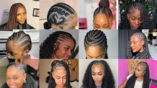 Coiffures Tressées Pour Femmes Noires  Nouvelles Et Tendances 2025 Coiffures Tressées Tresse...