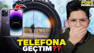 SONUNDA TELEFONA GEÇTİM! - PUBG MOBİLE