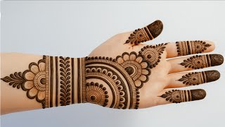 Rakhi Special Easy Mehndi Design Front Hand Mehndi Design Arabic Mehndi Designsmehandi Design