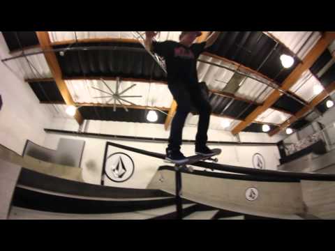 Micky Papa Nollie Flip Crook Handrail Volcom Park