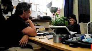 Michael J Pollard & Kevin Kelly Rehearsing In La Without A Car Mvi 7559