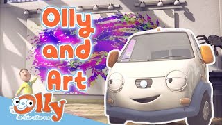 Cars for Kids - Olly and Art | Transport for Kids | Olly the Little White Van