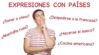 Aprender Español: Clase En Directo Sobre Las Expresiones Con Países