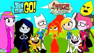 Teen Titans Go! Color Swap Transforms Raven Adventure Time Finn Surprise Egg and Toy Collector SETC