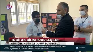 Tübi̇tak Bi̇li̇m Fuari Açildi