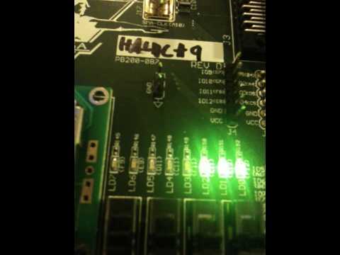 xilinx spartan 3e. xilinx spartan 3e. Spartan 3E FPGA counter