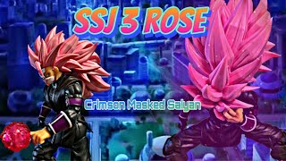 Xeno Goku Black Crimson Masked Saiyan Ssj3 Review Set - Beast Deities