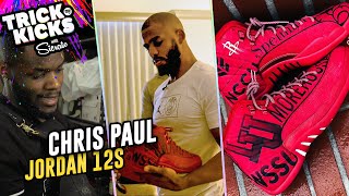 World's Best Sneaker Artist Makes INSANE Customs For CHRIS PAUL! Sierato Has Ridiculous Skills 🔥
