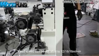 My12 3.5M Automatic Edge Banding Machine High-Speed Edge Bander For Furniture