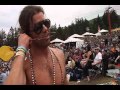 Fly Swatter Guy Battles Bale of Hay at Mountain Jam 2011