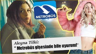 GECE METROBÜSTE UYUMAK! (ALEYNA TİLKİ CHALLENGE)