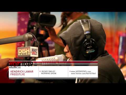 Kendrick Lamar "Ricky Smiley Show" Freestyle!