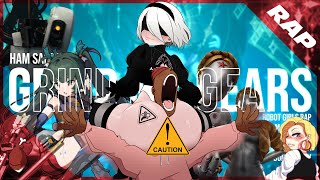 Robot Girls Rap Grind My Gears Ham Sandwich Official Amv