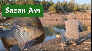 Sazan Avi Carp Fishing Göl Kamışıyla Sazan Avı Fishing With Float Rod