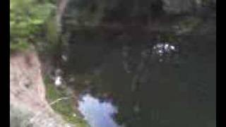 Runko Jumping Off Cambell Mill Cliffs