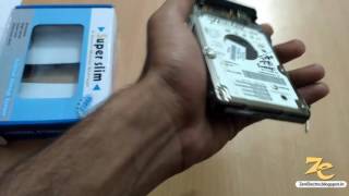 External 2.5 Inch Ide Pata Hdd Casing Usb 2.0 For Laptop , Notebook Hard Disk Unboxing