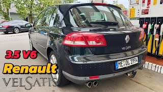Soundcheck Renault Vel Satis 3.5 V6 2007 Startup And Sport Exhaust Sound