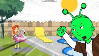 Caillou Rejoue Le Rôle De Shrekgrounded