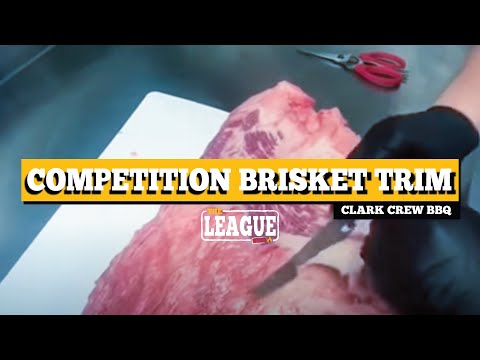 Competition Brisket Trim by Clark Crew BBQ