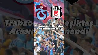 Trabzonspor Beşi̇ktaşi 3-0 Yendi̇