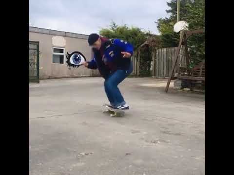 Amazing featherflip late tré by @_jamiegriffin | Shralpin Skateboarding