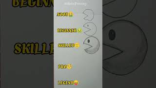 Drawing Pac-Man In Different Level