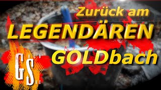 Ich FINDE wieder GOLD am alten Bach! - Goldwaschen in Sachsen
