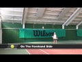 Dealing With High Balls On Your Forehand