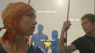 Nami And Zoro Sharing The Same Braincell For 3 Minutes