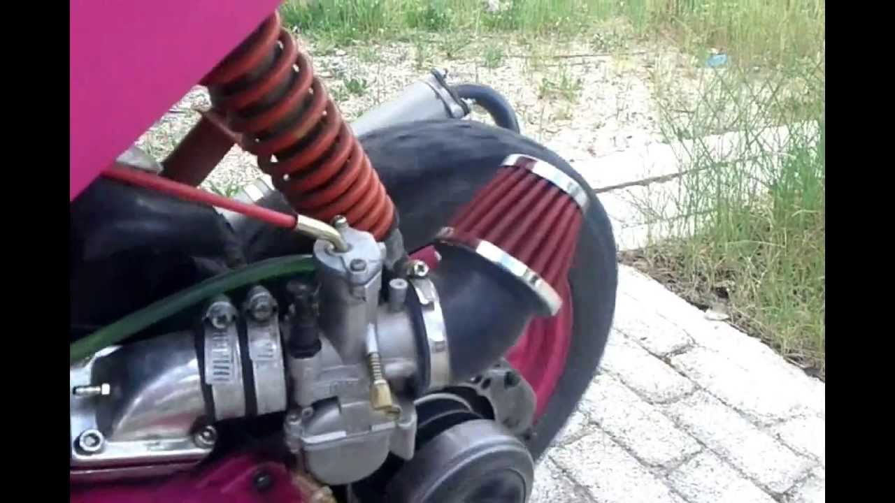 Honda dio 125cc racing aircooled - YouTube