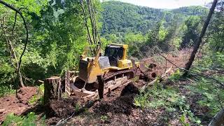 Komatsu D85 Ex Dozer Orman Yol Yapımı