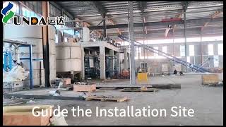 Yunda Company Provides Installation Guidance Services For The Equipment It Supplies