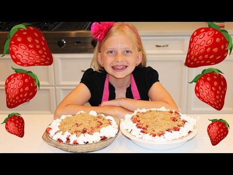 Kid Size Cooking: Fresh Strawberry Pie