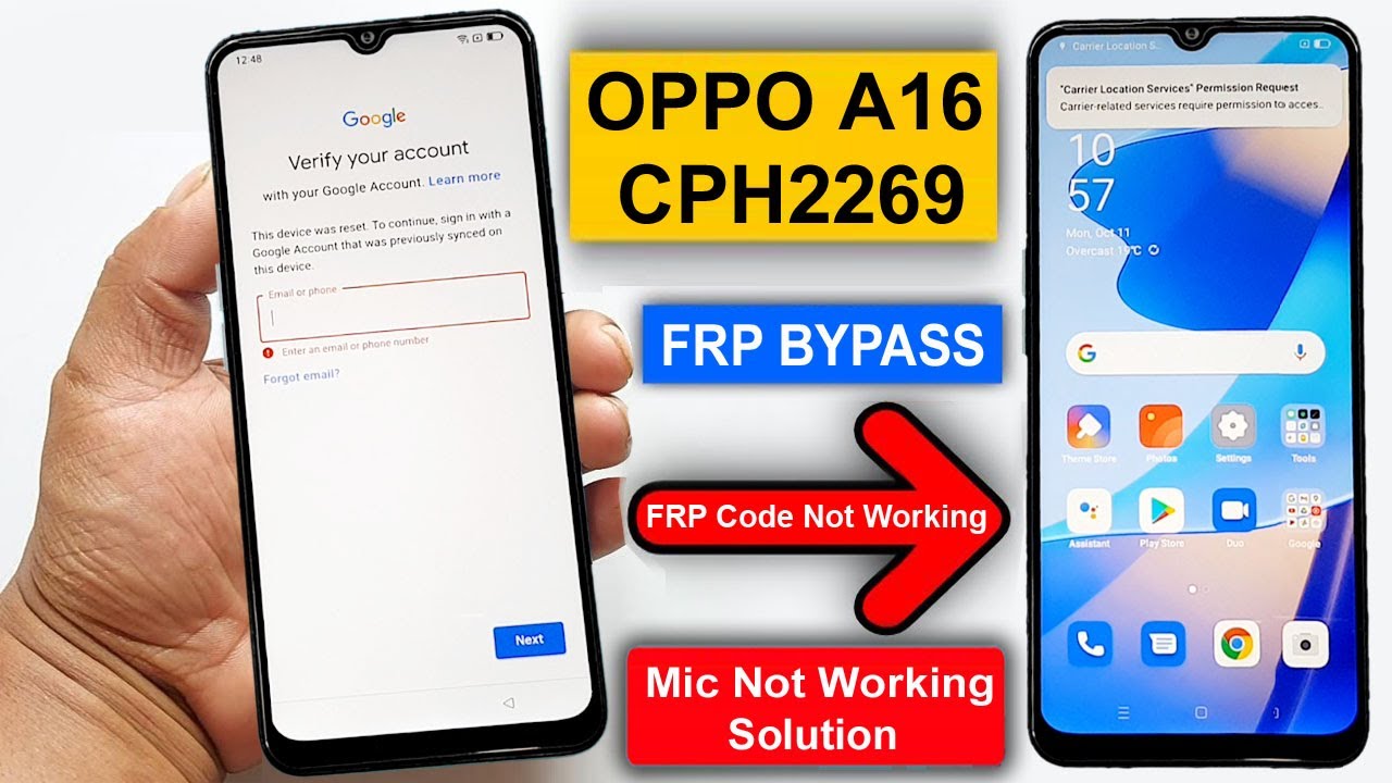 OPPO A16 FRP Bypass | New Trick 2023 | OPPO A16 CPH2269 OPPO A16 FRP Bypass | New Trick 2023 | OPPO A16 CPH2269