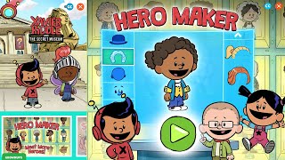 Hero Maker With Xavier Riddle Gameplay Walkthrough Pbs Kids Games Ios Android