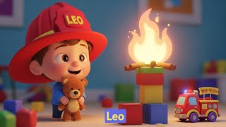 Leo The Brave Little Firefighter A Helping Hands Adventure With Teddy Bear