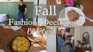 Fall Decluttering, Fashion & From Scratch Meals Fall Inspired Homemaking