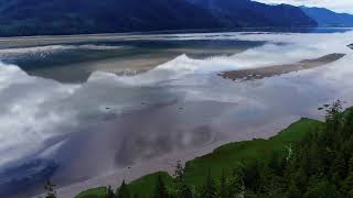 Skeena River On A Beautiful Day In 4K