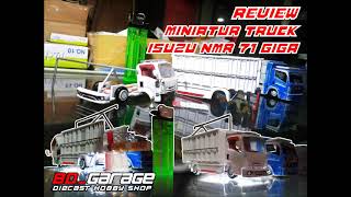 Miniatur Truk Oleng Isuzu Giga Skala 164 Handmade