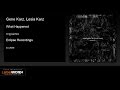 Gene Karz, Lesia Karz - What Happened (Original Mix) [Eclipse Recordings]
