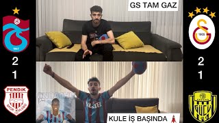 Fanati̇k Trabzonsporlu Pendi̇kspor Maçina Ve Galatasaray - Ankaragücü Maçina Tepki̇ Veri̇yor.