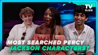 Percy Jackson And The Olympians Cast Plays Fandomly Feud Walker Scobell, Leah Sava Jeffries