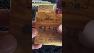 Lord Of The Rings Tengwar Font Wedding Coaster