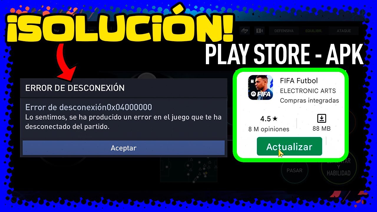 Fifa Mobile 22 connection error solution, also APK Fifa Mobile 22 connection error solution, also APK