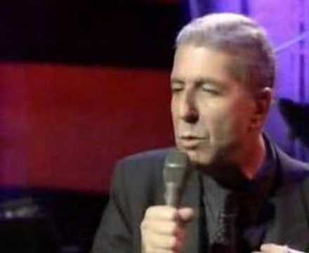 Leonard cohen - the future. Jools Holland